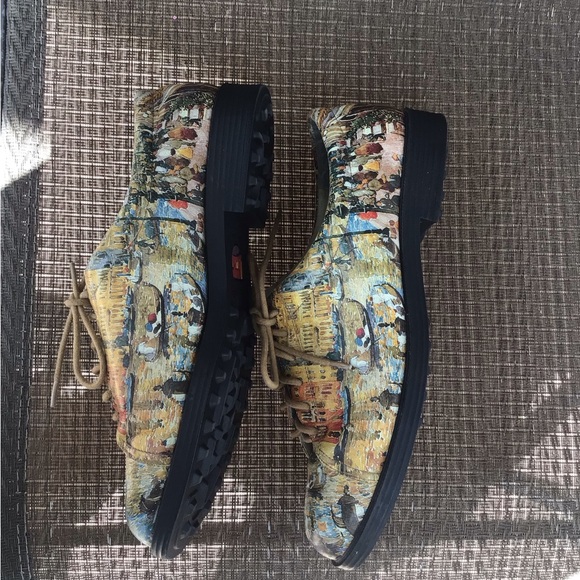 ❌SOLD❌ Icon Los Angeles Wearable Art Oxfords Shoes - Picture 5 of 9